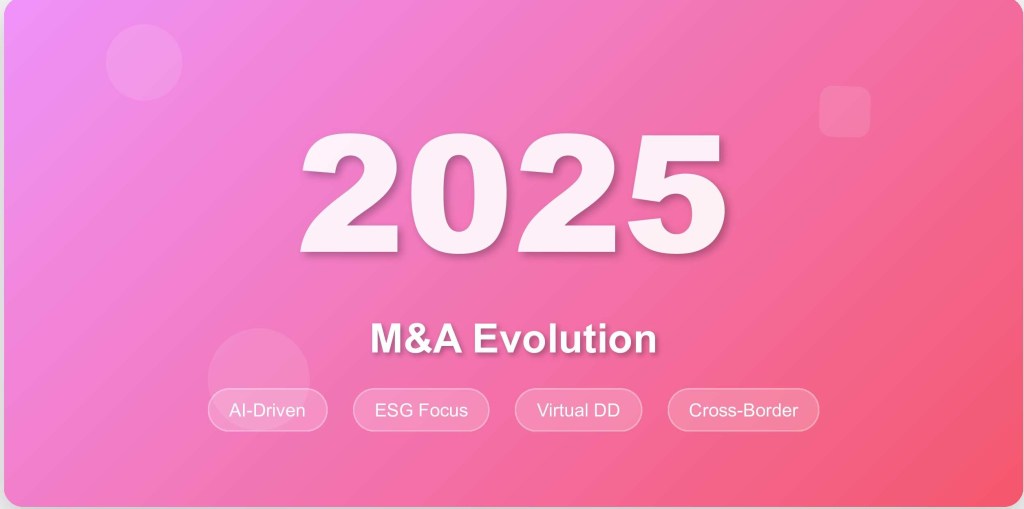 2025 M&A Trends: AI, ESG, and Virtual Due Diligence Reshape the Deal Landscape