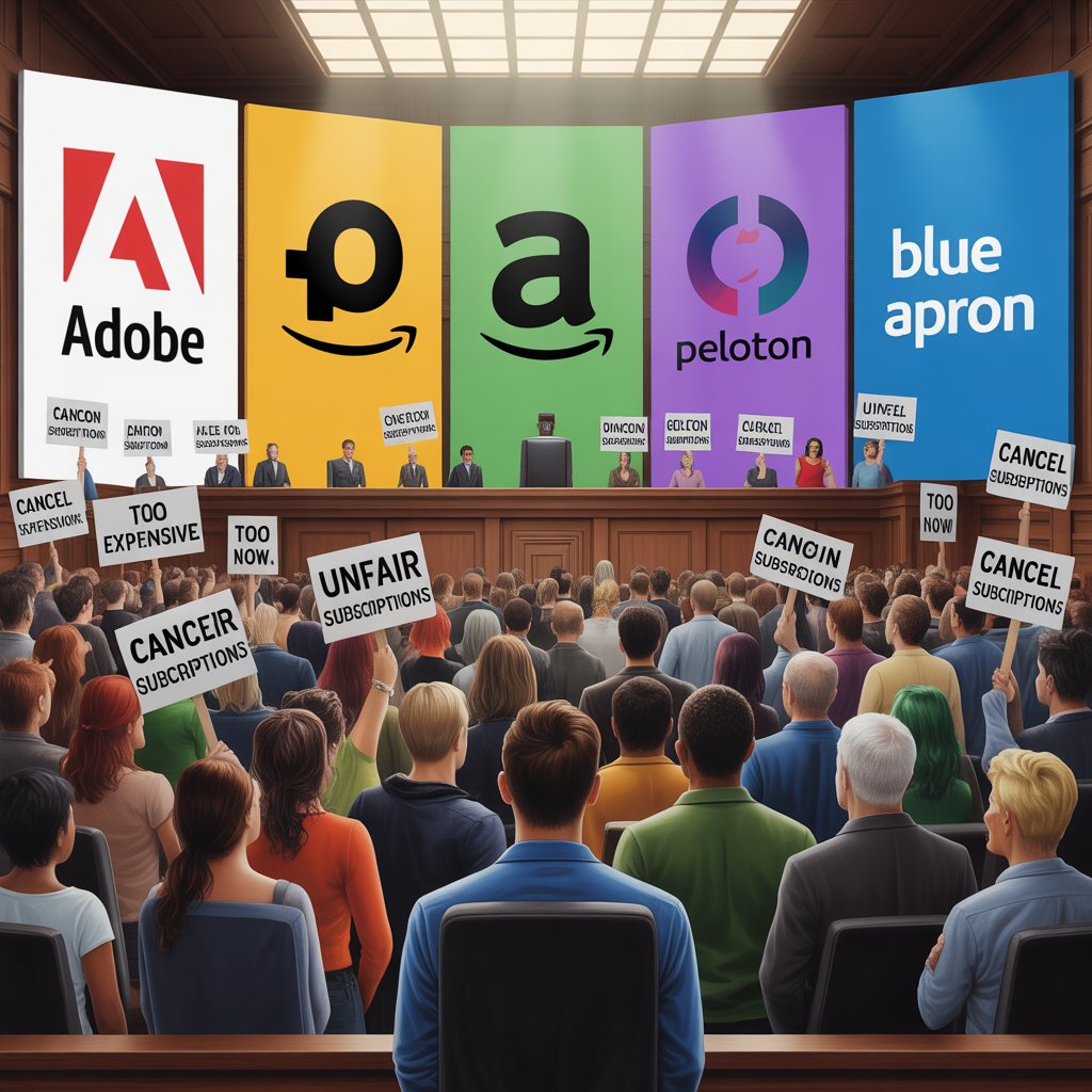 Global consumers push back against giants like Adobe, Amazon, Peloton, and Blue Apron, demanding fairer, more ethical subscription practices.