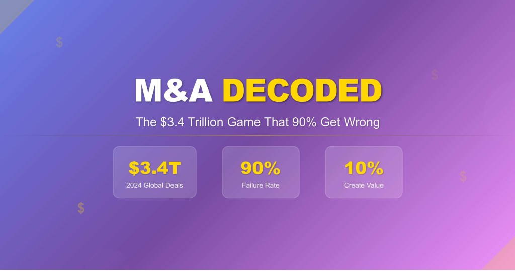 Mergers and Acquisitions Explained: How Deals Work and Why Most&nbsp;Fail