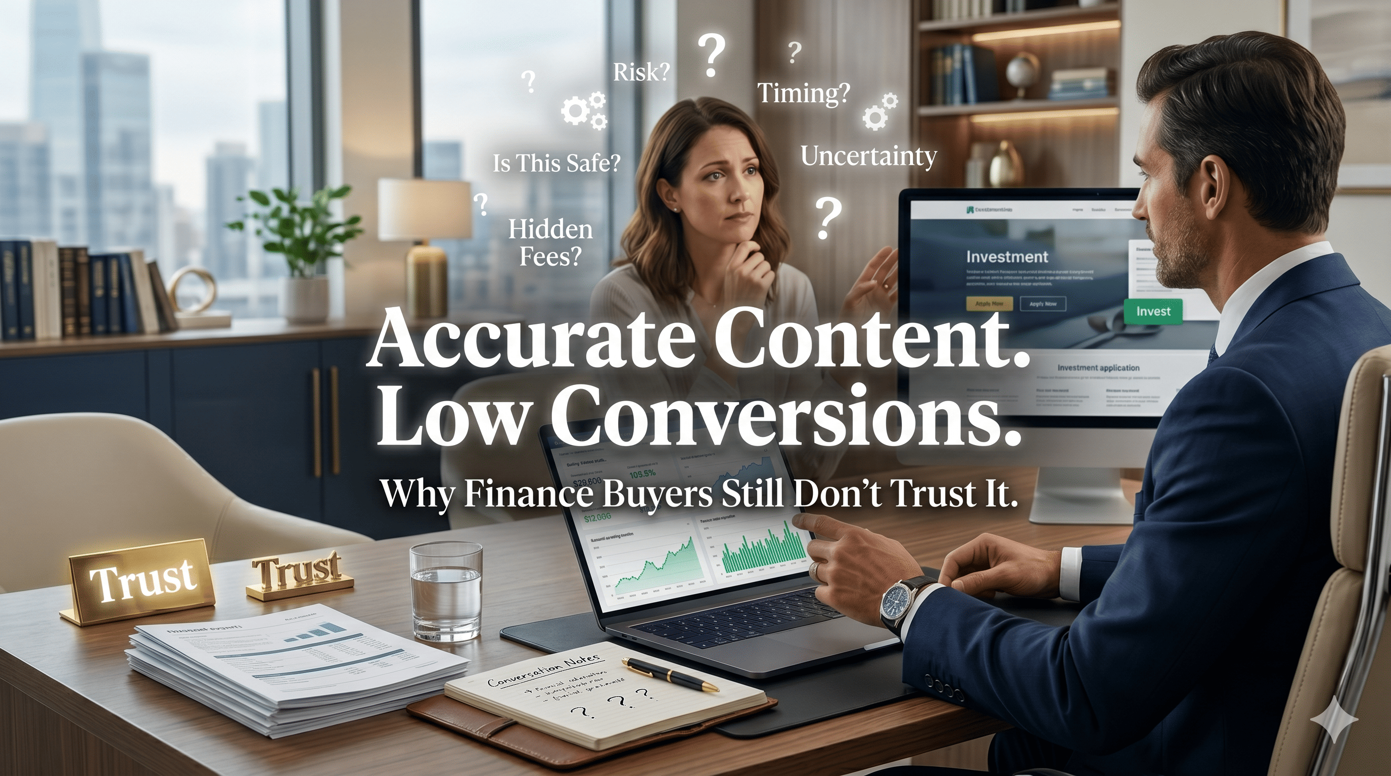 Why Finance Content With Accurate Facts Still Fails – and What Nine Years in Banking Taught Me