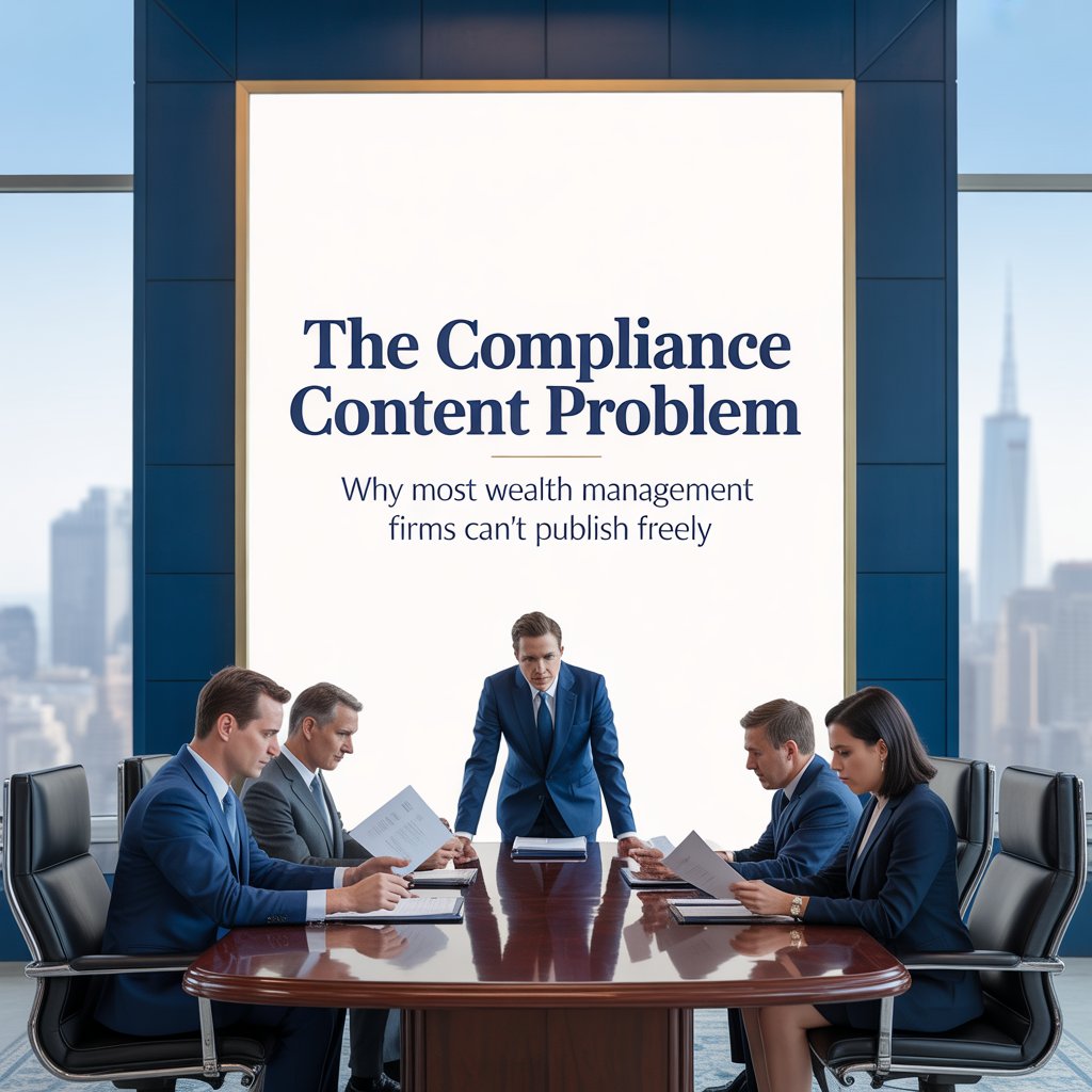 Compliance Content Writing for Wealth Management: Why Finance Content Gets Stuck